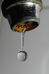waterdrop, droplet, nature, water, close-up, wet, drop, liquid, clear, transparent, reflection, drip, falling, aqua, gray closed